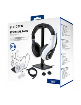 Nacon Essential Pack PS5 fehér headset csomag