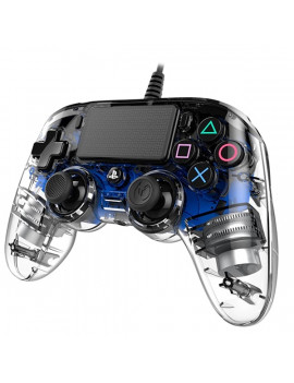 Nacon Compact PS4 átlátszó-halványkék vezetékes kontroller