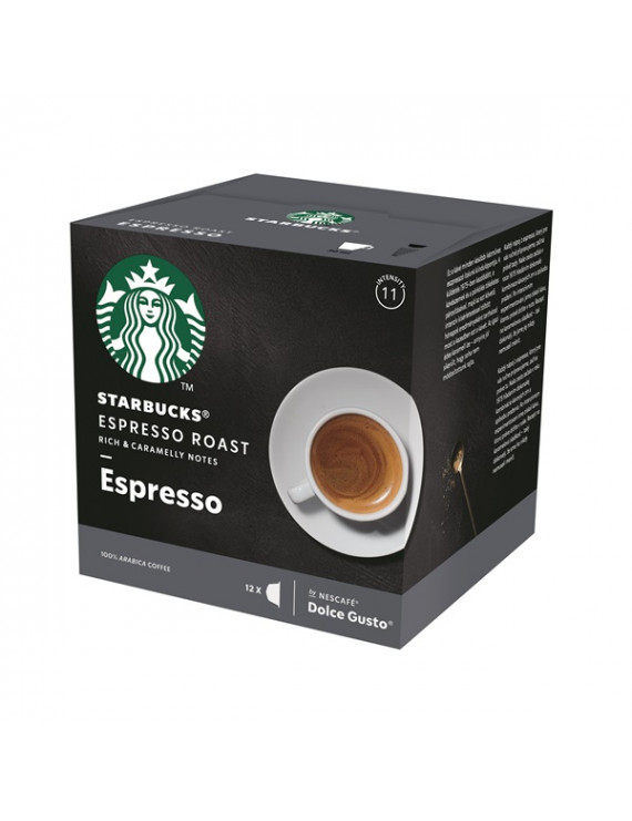 Nescafé Starbucks Dolce Gusto Espresso Dark Roast 12 db kávékapszula