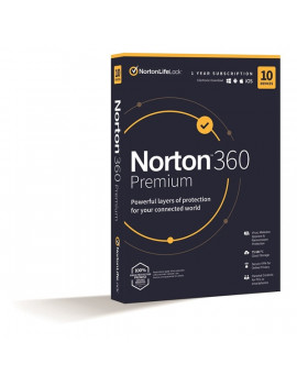 Norton 360 Premium 75GB HUN 1 Felhasználó 10 gép 1 éves dobozos vírusirtó szoftver