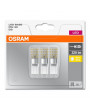 Osram Base műanyag ház/2,6W/320lm/2700K/G9 LED kapszula 3 db