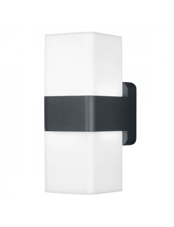 Ledvance Smart+ WiFi Wall Cube falra szerelhető okos lámpa sötét szürke, színváltós okos,  vezérelhető  lámpatest