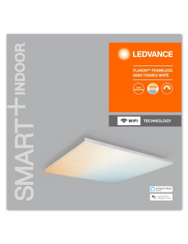 Ledvance Smart+ Wifi  okos lámpatest Planon Frameless Square, áll. színhőm. 600x600 okos,  vezérelhető  lámpatest