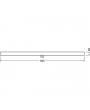 Osram LEDinestra matt üveg búra/7W/470lm/2700K/S14d dimmelhető LED cső izzó
