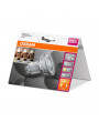Osram Star+ PAR16 üveg ház/4,4W/350lm/2700K/GU10 3 fokozatban  szabályozható LED spot izzó