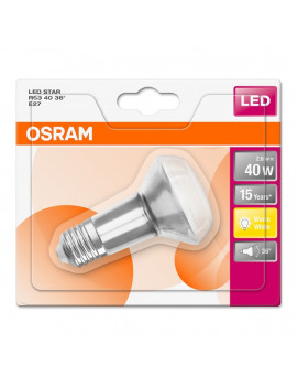 Osram Star R63 matt üveg búra/2,6W/210lm/2700K/E27 LED spot izzó