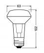 Osram Star R63 matt üveg búra/2,6W/210lm/2700K/E27 LED spot izzó