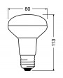 Osram Star R80 matt üveg búra/9,1W/670lm/2700K/E27 LED spot izzó