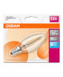 Osram Star átlátszó üveg búra/4W/470lm/4000K/E14 LED gyertya izzó