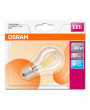 Osram Star átlátszó üveg búra/4W/470lm/4000K/E27 LED kisgömb izzó