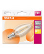 Osram Star átlátszó üveg búra/6,5W/806lm/2700K/E14 LED gyertya izzó