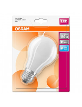 Osram Star opál üveg búra/15W/2500lm/4000K/E27 LED körte izzó