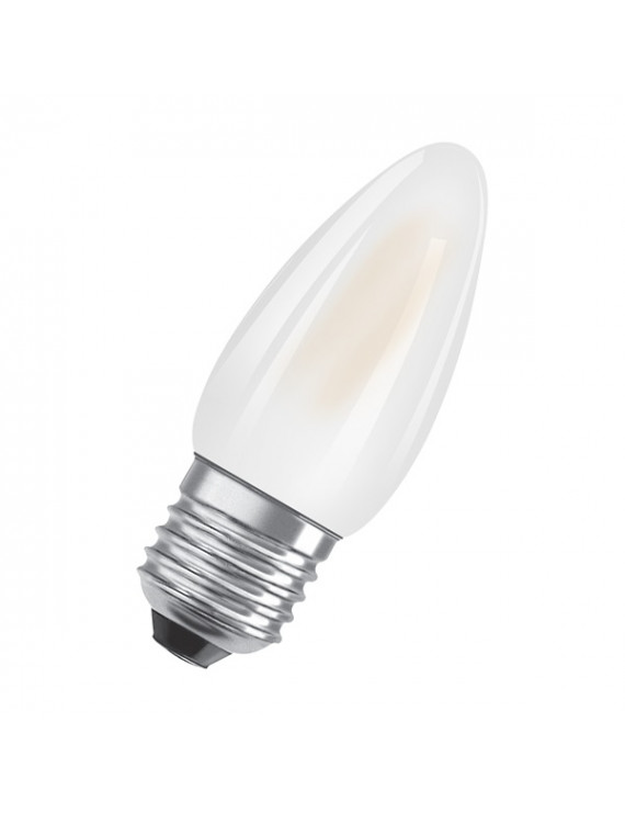 Osram Star opál üveg búra/4W/470lm/2700K/E27 LED gyertya izzó