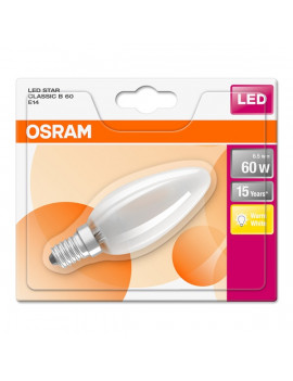 OSRAM LED STAR CL B GL FR 60 6W/827 E14 LED fényforrás