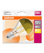 Osram Star üveg búra/4W/420lm/2700K/E27 arany tetőtükrös LED körte izzó