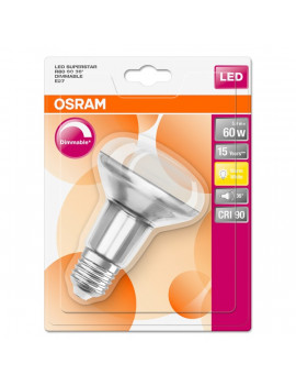 Osram Superstar R80 matt üveg búra/5,9W/345lm/2700K/E27 dimmelhető LED spot izzó