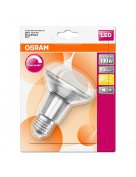 Osram Superstar R80 matt üveg búra/9,6W/670lm/2700K/E27 dimmelhető LED spot izzó