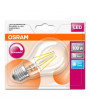 Osram Superstar átlátszó üveg búra/12W/1521lm/4000K/E27  szabályozható LED körte izzó