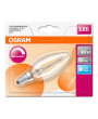 Osram Superstar átlátszó üveg búra/4,5W/470lm/4000K/E14  szabályozható LED gyertya izzó