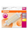 Osram Superstar műanyag búra/17,5W/2452lm/2700K/R7s dimmelhető LED ceruza izzó