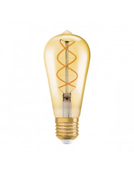 Osram Vintage átlátszó üveg búra/4,5W/250lm/2000K/E27 dimmelhető LED Edison körte izzó