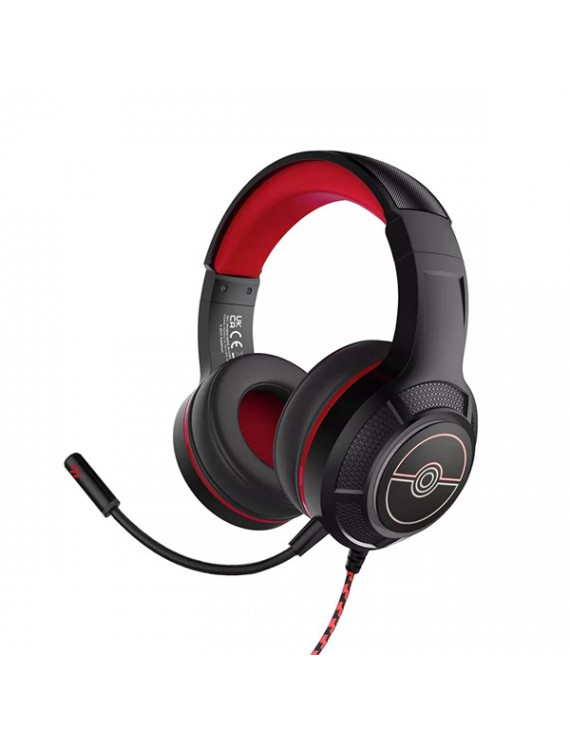 OTL PK0904 Pokémon Poké Ball Pro G4 over-ear vezetékes mikrofonos gamer fejhallgató