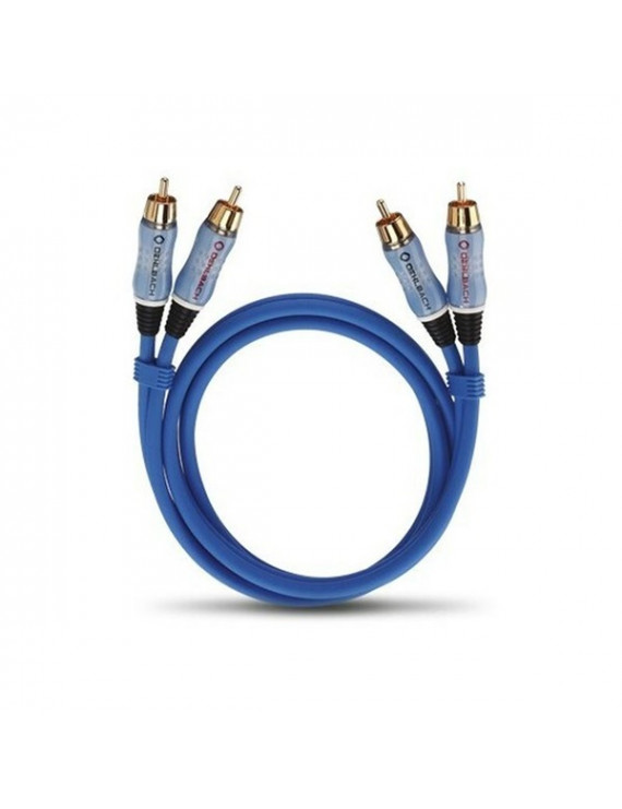 Oehlbach 2700 BEAT! 0,5m kék sztereó RCA kábel