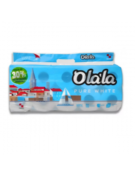 Olala Pure 10 tekercses 3 rétegű toalettpapír