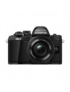 Olympus E-M10 II 14-42 EZ fekete/fekete digitális fényképezőgép