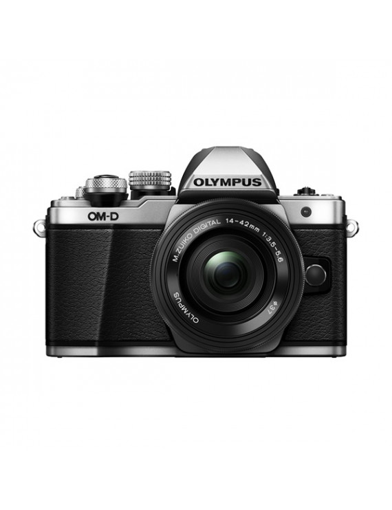 Olympus E-M10 II 14-42 II R ezüst/fekete digitális fényképezőgép