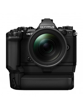 Olympus E-M5 II 12-40 Power Kit fekete digitális fényképezőgép