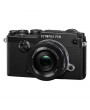 Olympus PEN-F 14-42 ED Pancake KIT fekete/fekete digitális fényképezőgép