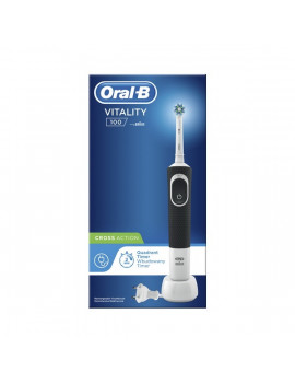 Oral-B Vitality 100 Cross Action fekete elektromos fogkefe