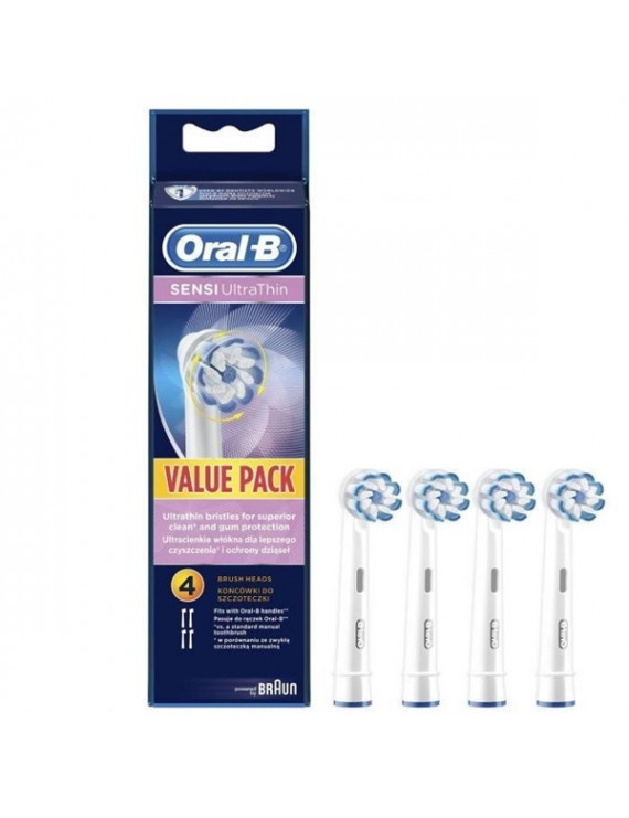 Oral-B Sensitive Clean 4 db-os fogkefefej szett