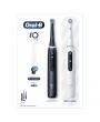 Oral-B iO Series 5 2 db-os matt fekete+fehér elektromos fogkefe szett