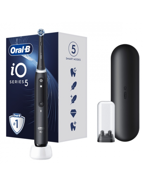 Oral-B iO Series 5 matt fekete elektromos fogkefe
