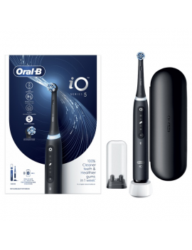Oral-B iO Series 5 matt fekete elektromos fogkefe