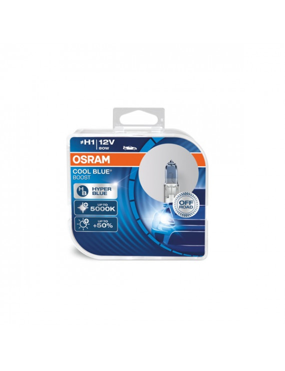 Osram Cool Blue Boost 62150CBB H1/12V/80W/5000K kék fényszóró