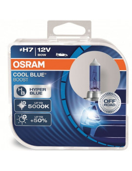 Osram Cool Blue Boost 62210CBB-HCB H7/12V/80W/5000K kék fényszóró