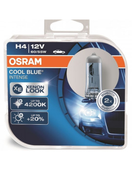 Osram Cool Blue Intense 64193CBI-HCB H4/12V/60/55W/4200K fényszóró