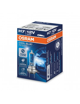 Osram Cool Blue Intense 64210CBI H7/12V/55W/3750K kék fényszóró