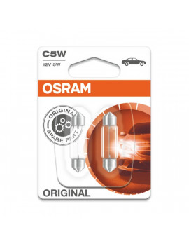 Osram Festoon 6418-02B CW5/12V/5W segédizzó