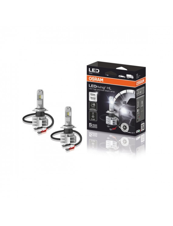 Osram LEDriving 67210CW HL H7/12V/12W/6000K LED izzó szett