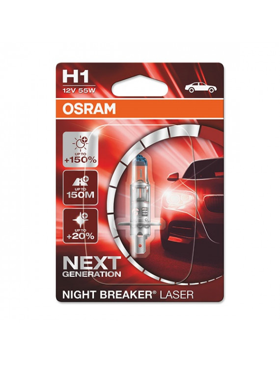 Osram Night Breaker Laser 64150NL-01B H1/12V/55W fényszóró