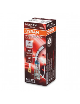 Osram Night Breaker Laser 64151NL H3/12V/55W/3400K duo fényszóró