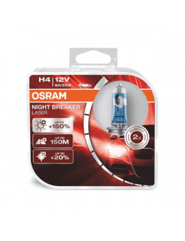 Osram Night Breaker Laser 64193NL-HCB H4/12V/60W/4050K duo fényszóró
