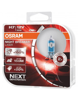 Osram Night Breaker Laser 64210NL-01B H7/12V/55W fényszóró