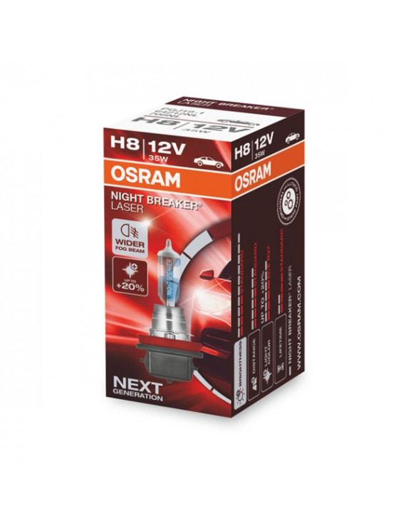 Osram Night Breaker Laser 64212NL H8/12V/35W/3900K fényszóró