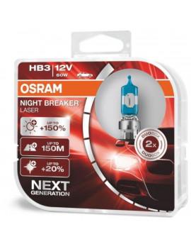 Osram Night Breaker Laser 9005NL-Doubox HB3/12V/60W/3800K duo fényszóró