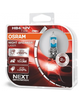 Osram Night Breaker Laser 9006NL-Duobox HB4/12V/51W/3950K duo fényszóró
